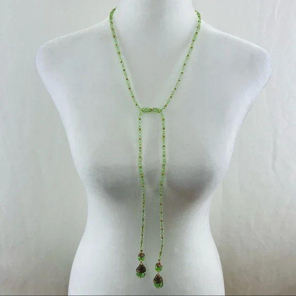 Handmade Beaded Necklace - Can be worn different ways - Picture 3 of 8